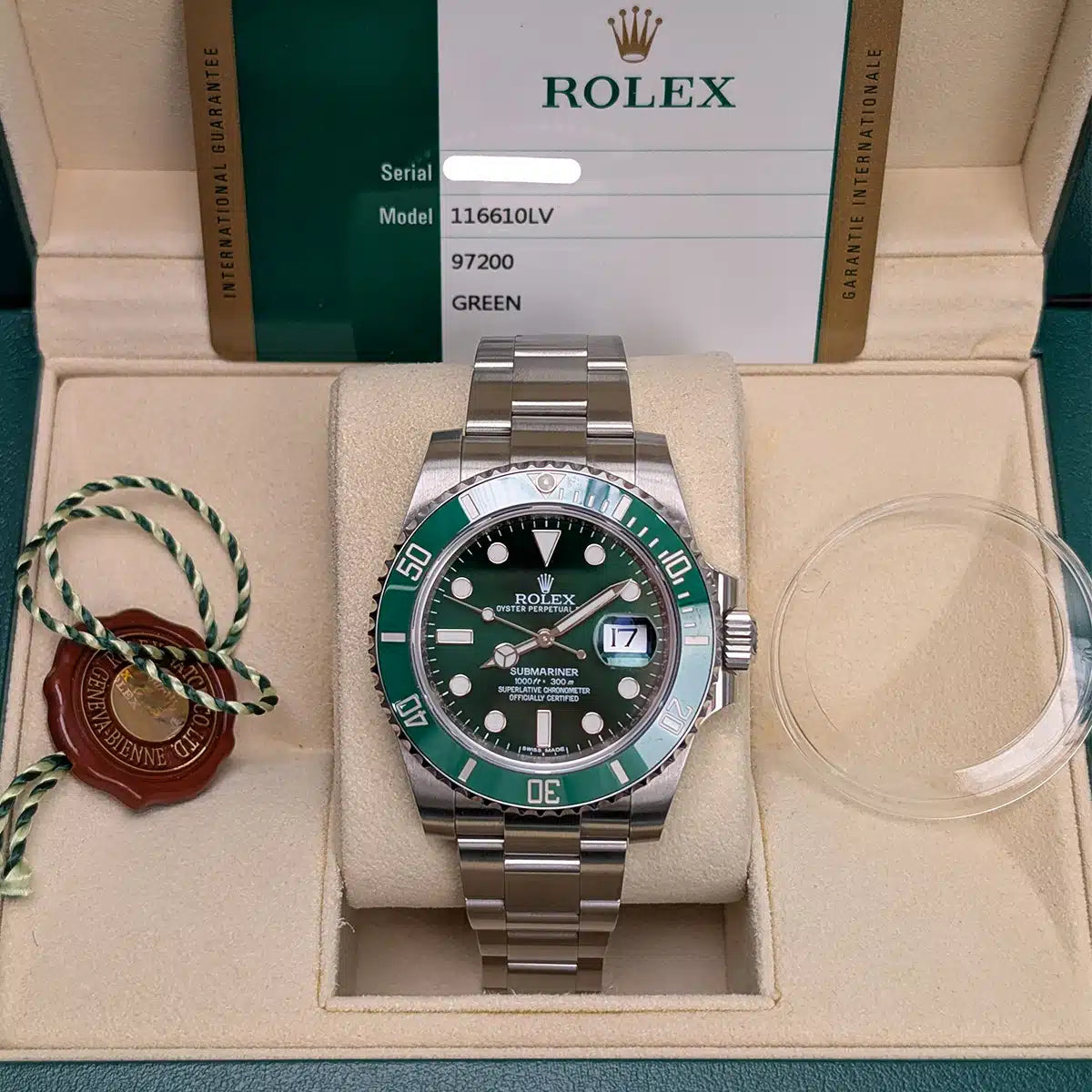 Rolex GMT Green II 7AAA premium quality